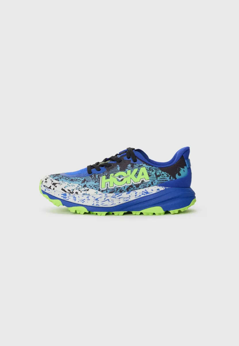 SPEEDGOAT 6 UNISEX - Laufschuh Trail - night sky/neon lime