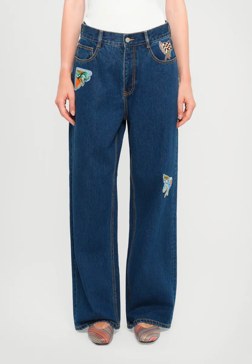 SPEEDY - Mom Jeans - indigo