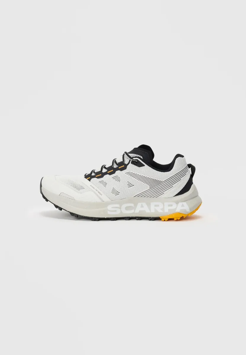 SPIN PLANET - Hikingschuh - white/saffron