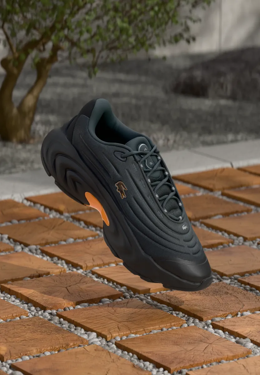SPINOR 225 - Sneaker low - black/orange