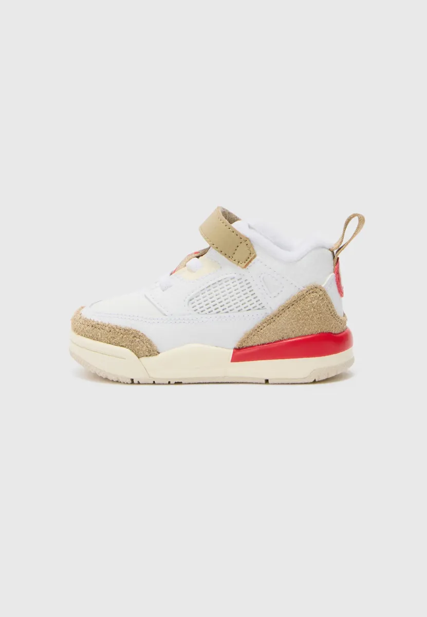 SPIZIKE UNISEX - Sneaker low - white/fire red/desert camo/sail/light orewood brown
