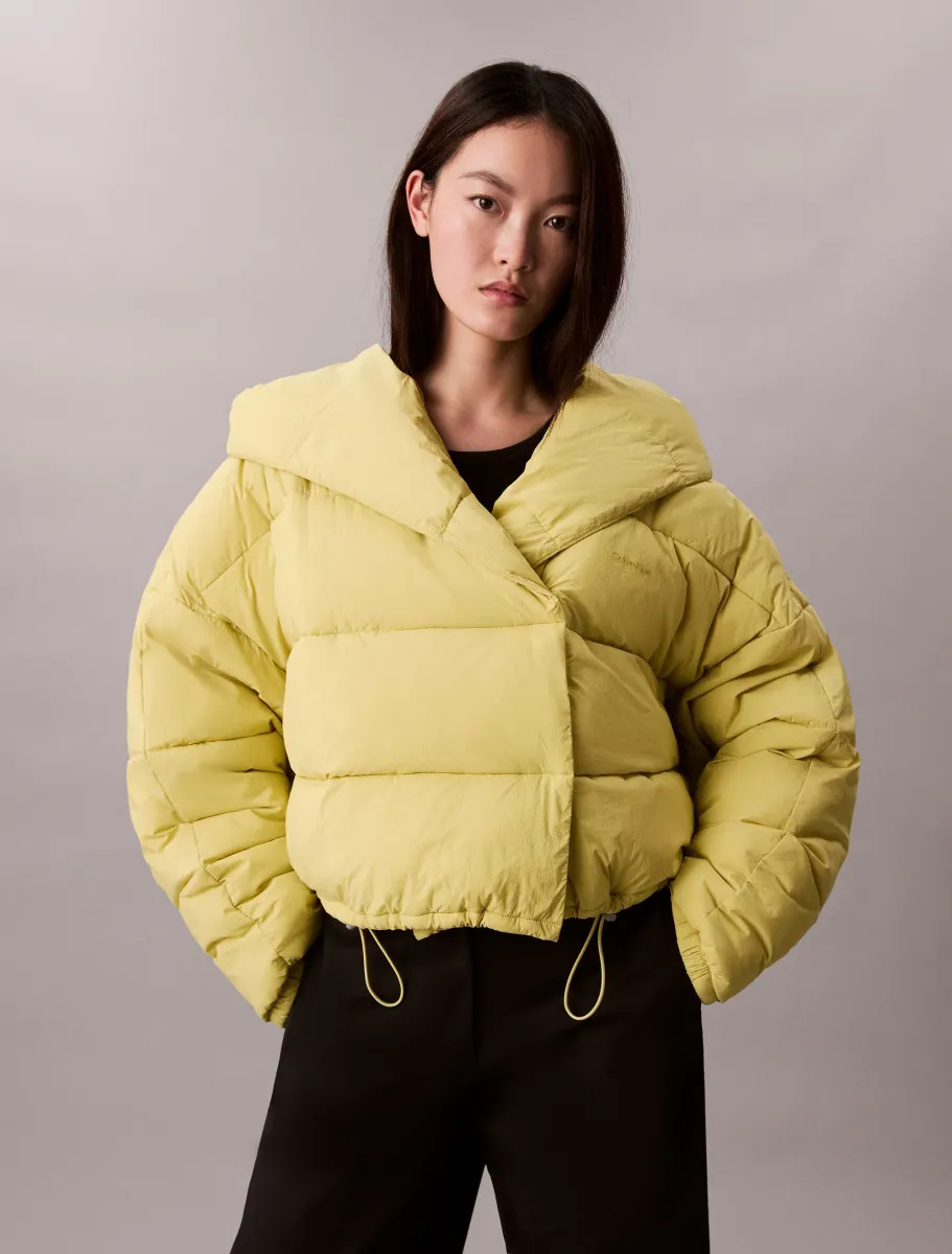 SPORT BLANKET JACKET - Winterjacke - green banana