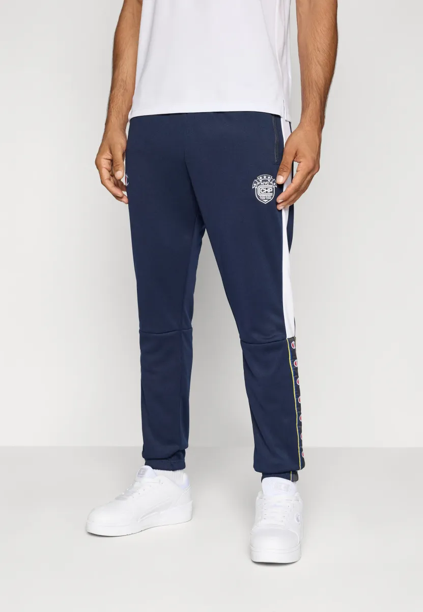 SPORT HERITAGE ELASTIC CUFF PANTS INTERLOCK - Jogginghose - dark blue