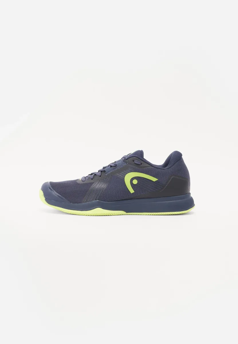 SPRINT TEAM 4.0  - Tennisschuh für Sandplätze - navy/lime