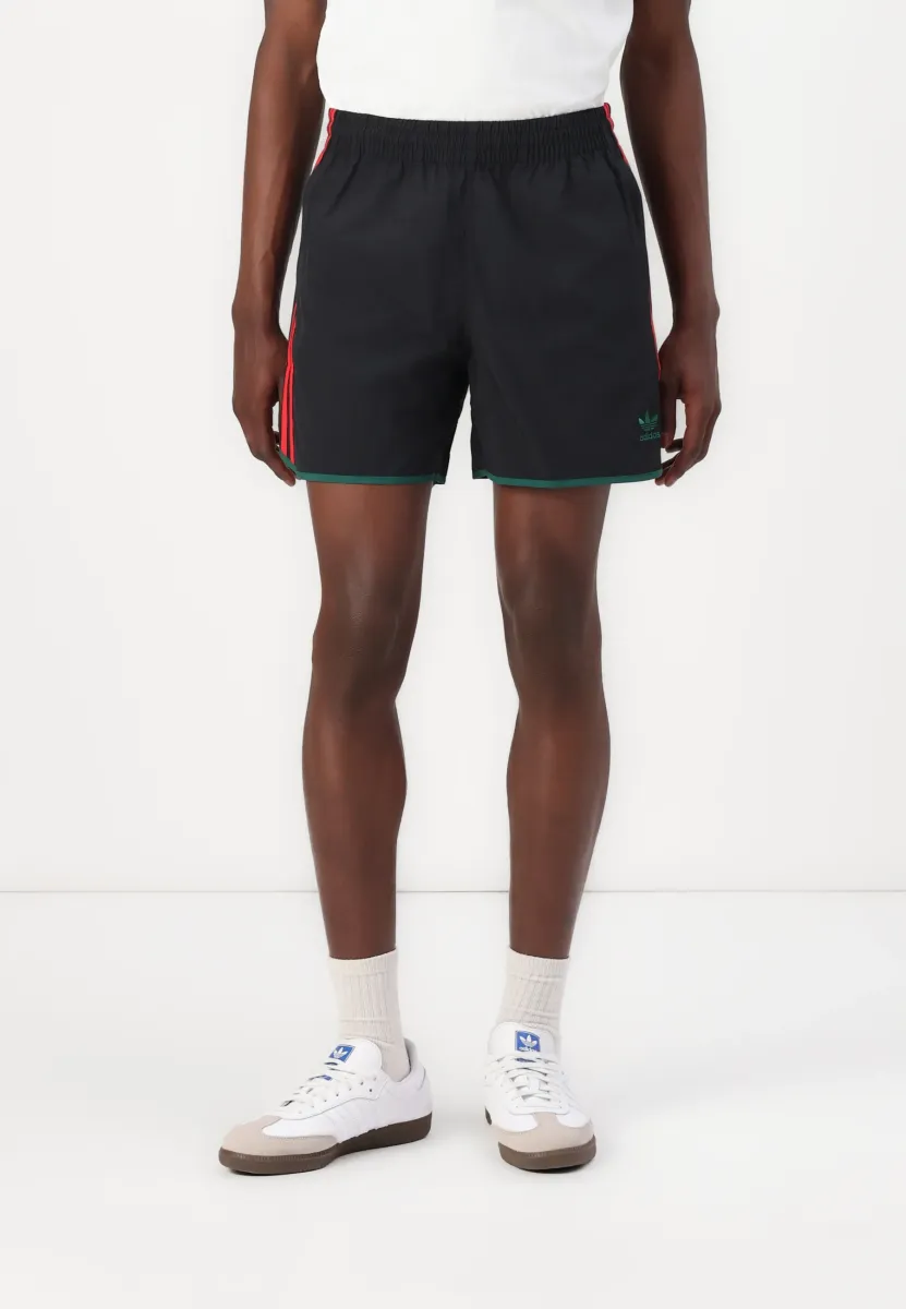 SPRINTER - Shorts - black/better scarlet