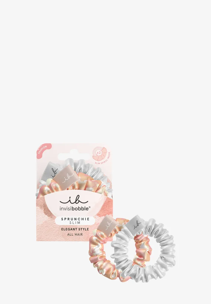 SPRUNCHIE 2PC - Haar-Styling-Accessoires - bella chrome