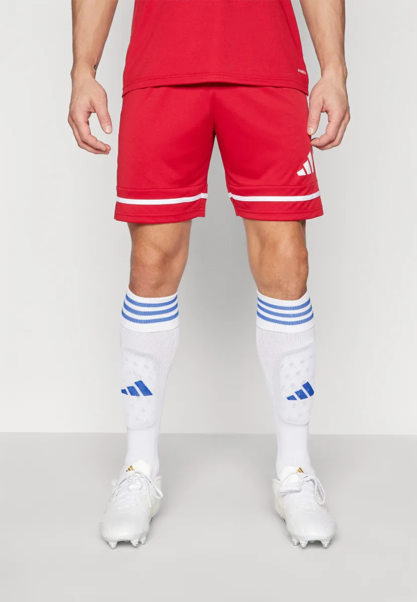 SQUADRA25 SHORTS - Kurze Sporthose - team power red/white