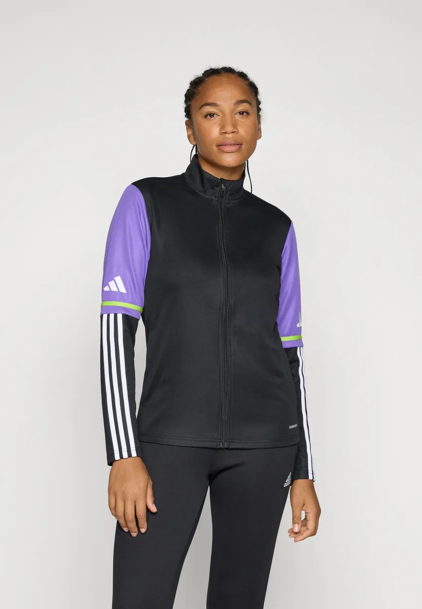 SQUADRA25 TRAINING JACKET - Trainingsjacke - black/purple rush