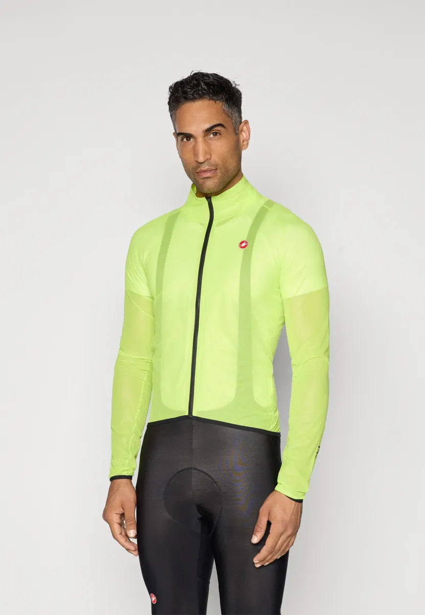 SQUALL SHELL JACKET - Cycling-Trikot - electric lime/black