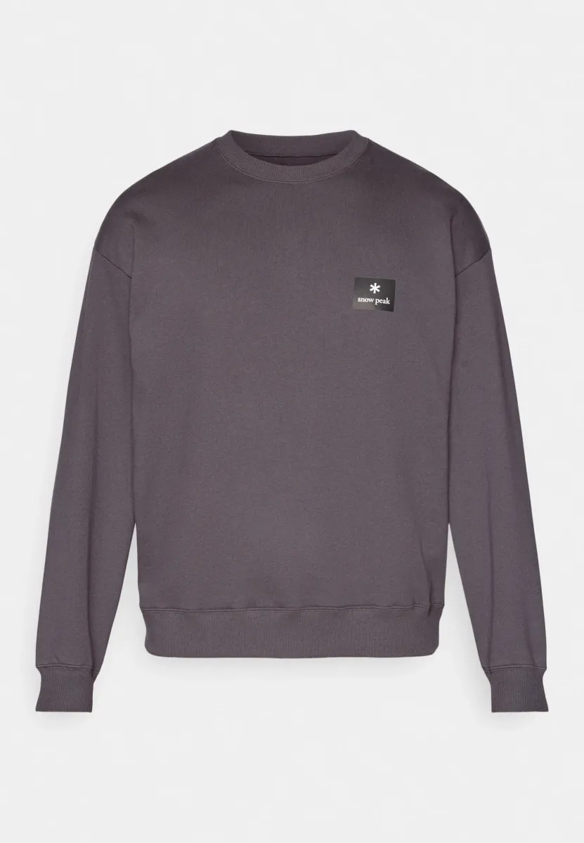 SQUARE LOGO PULLOVER UNISEX - Sweatshirt - charcoal