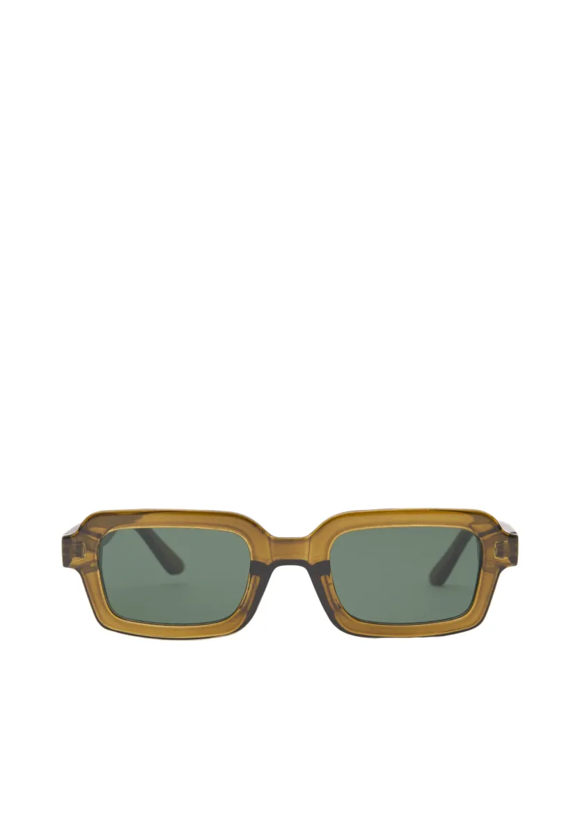 SQUARE - Sonnenbrille - khaki