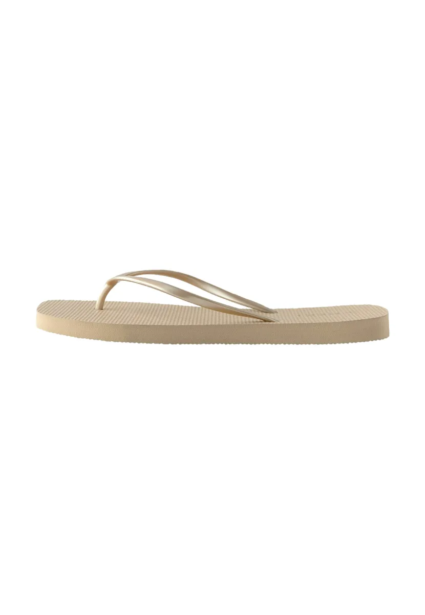 SQUARE TOE  - Bade-Zehentrenner - gold