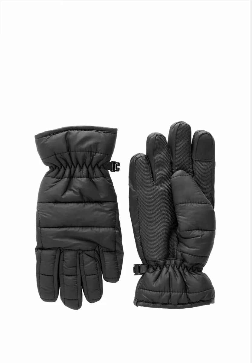 SQUASHY QUILTED-REGULAR FIT - Fingerhandschuh - black
