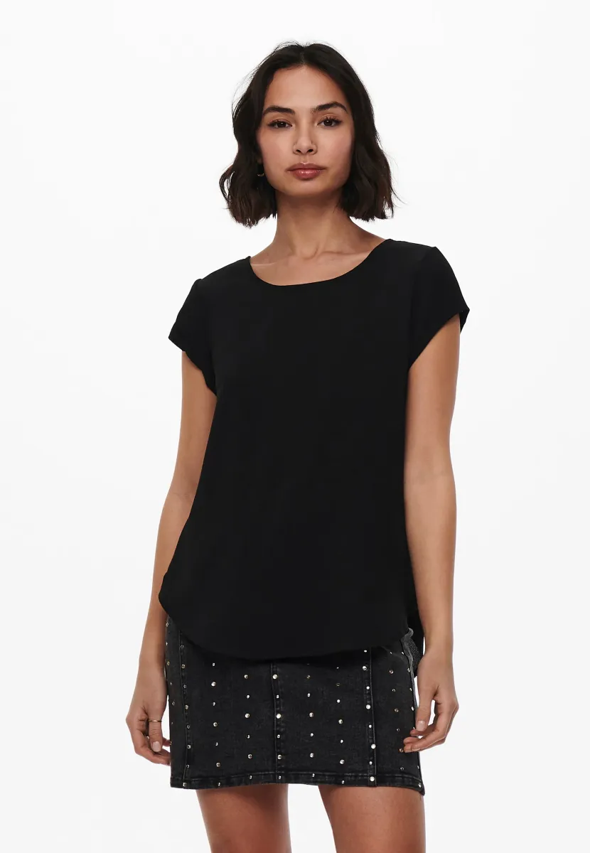 S/S SOLID NOOS PTM - T-Shirt basic - black