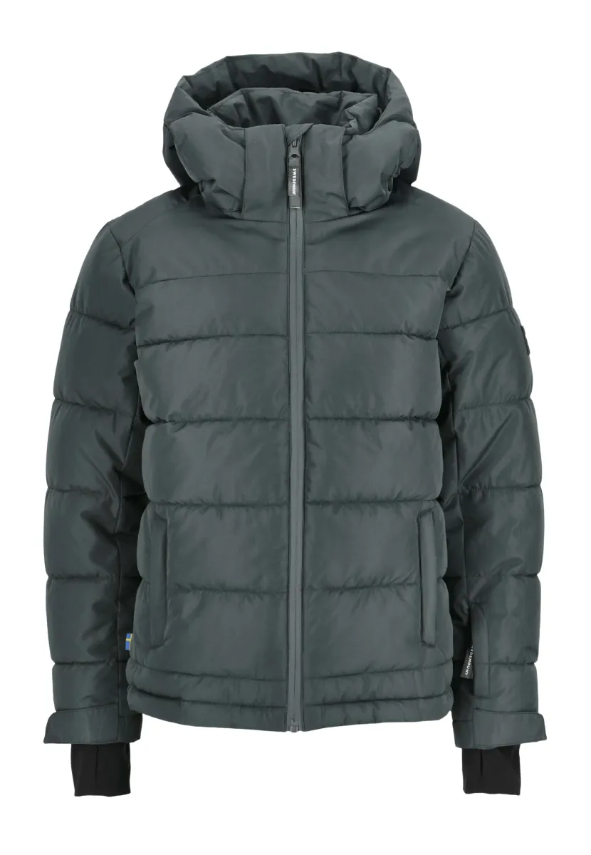 ST ANTON PUFFER - Skijacke - cedar green black