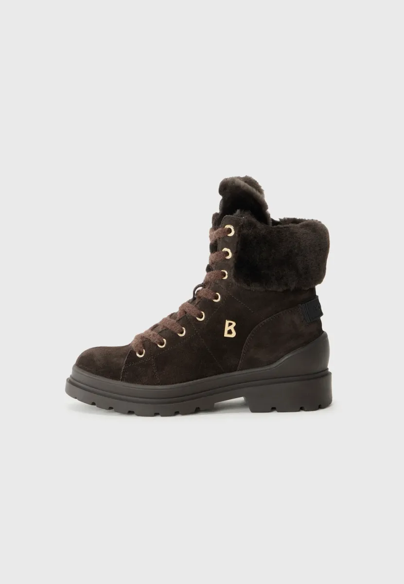 ST. MORITZ S 23 - Snowboot/Winterstiefel - dark brown