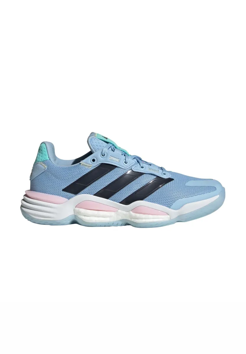 STABIL 16 INDOOR  - Handballschuh - glow blue shadow navy core black