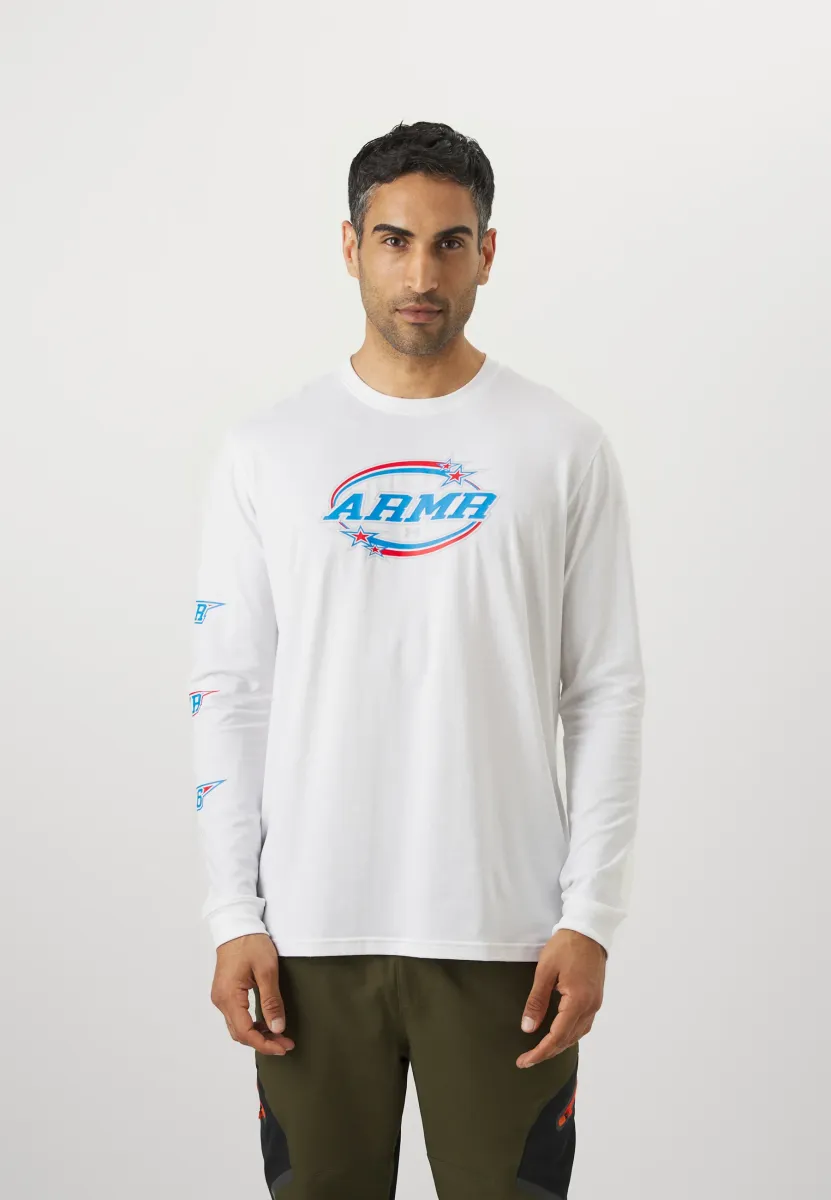 STACKED STARS  - Langarmshirt - white/red