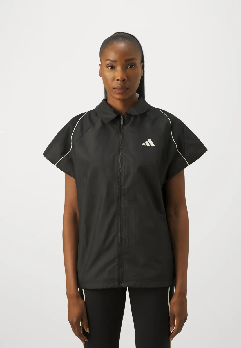 STADIUM COVER - Weste - black/off-white