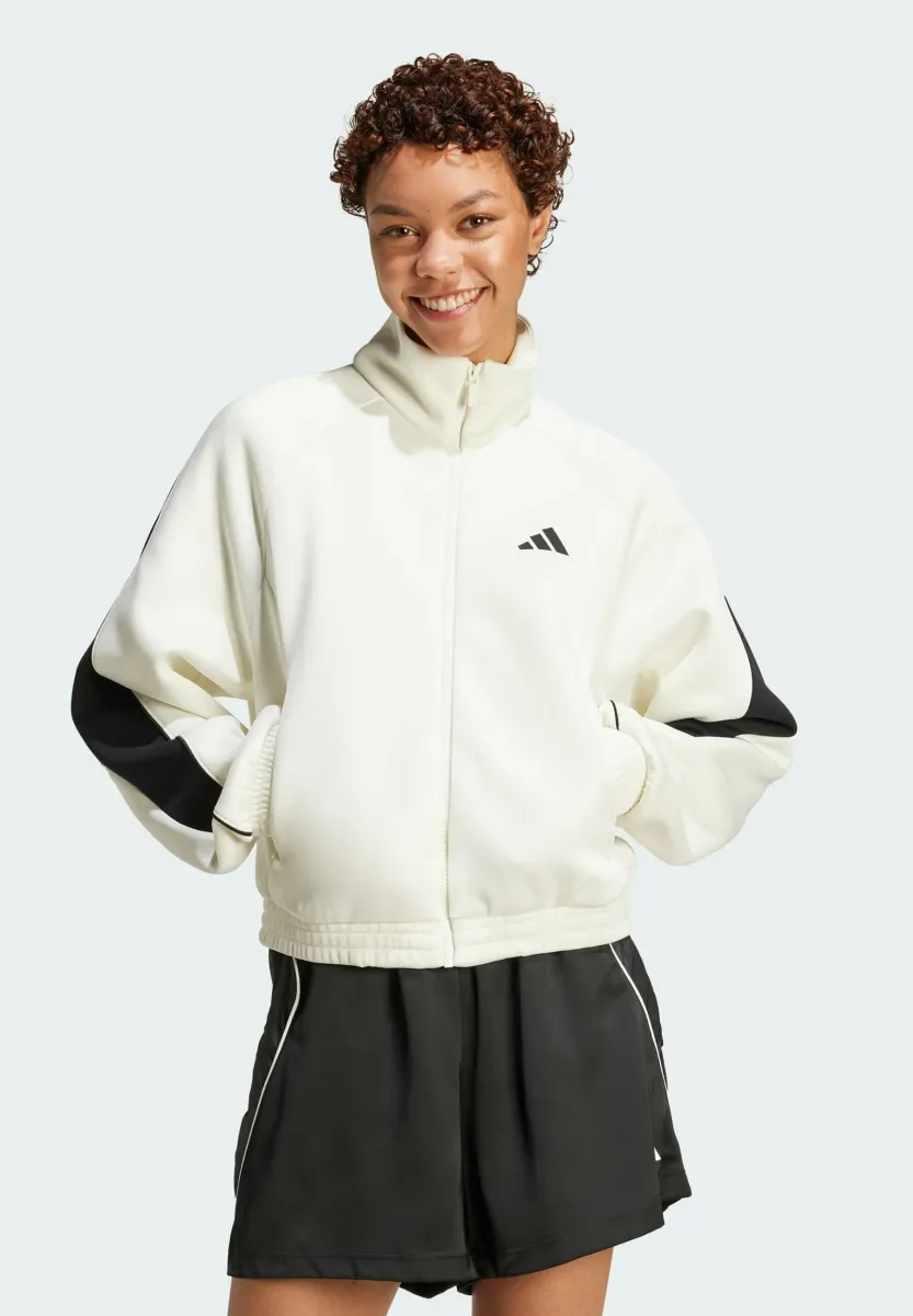 STADIUM - Trainingsjacke - off white   black