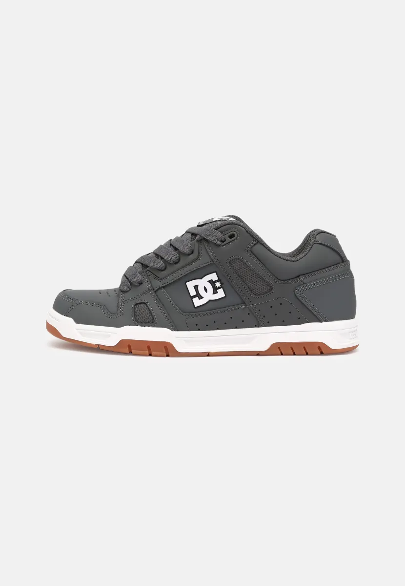 STAG - Skateschuh - grey/gum