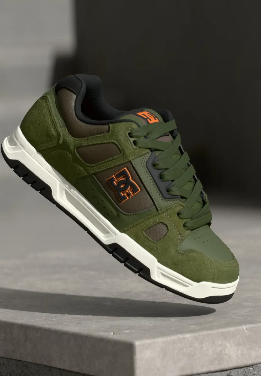 STAG - Sneaker low - olive/offwhite
