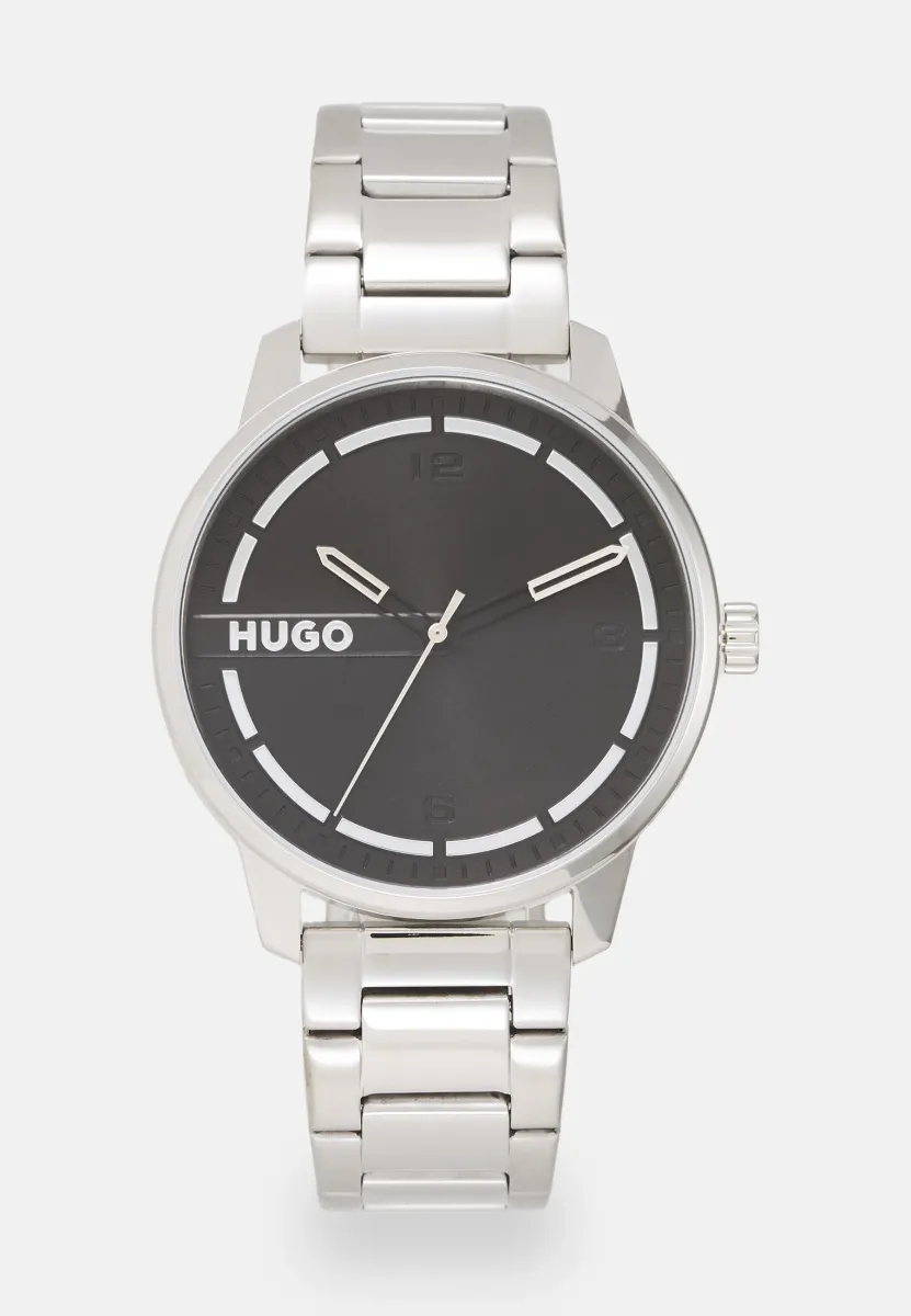 STAMP - Uhr - silver-coloured/black