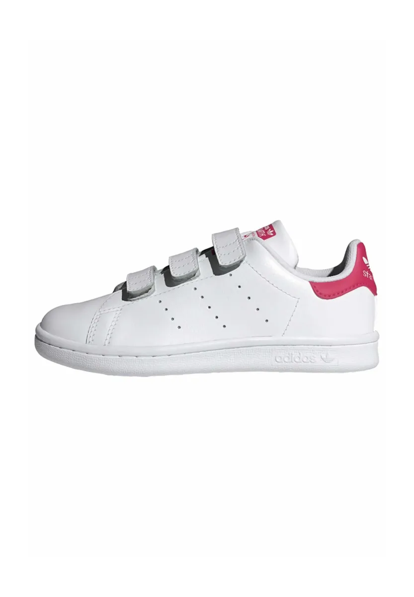 STAN SMITH COMFORT CLOSURE KIDS - Sneaker low - cloud white cloud white bold pink