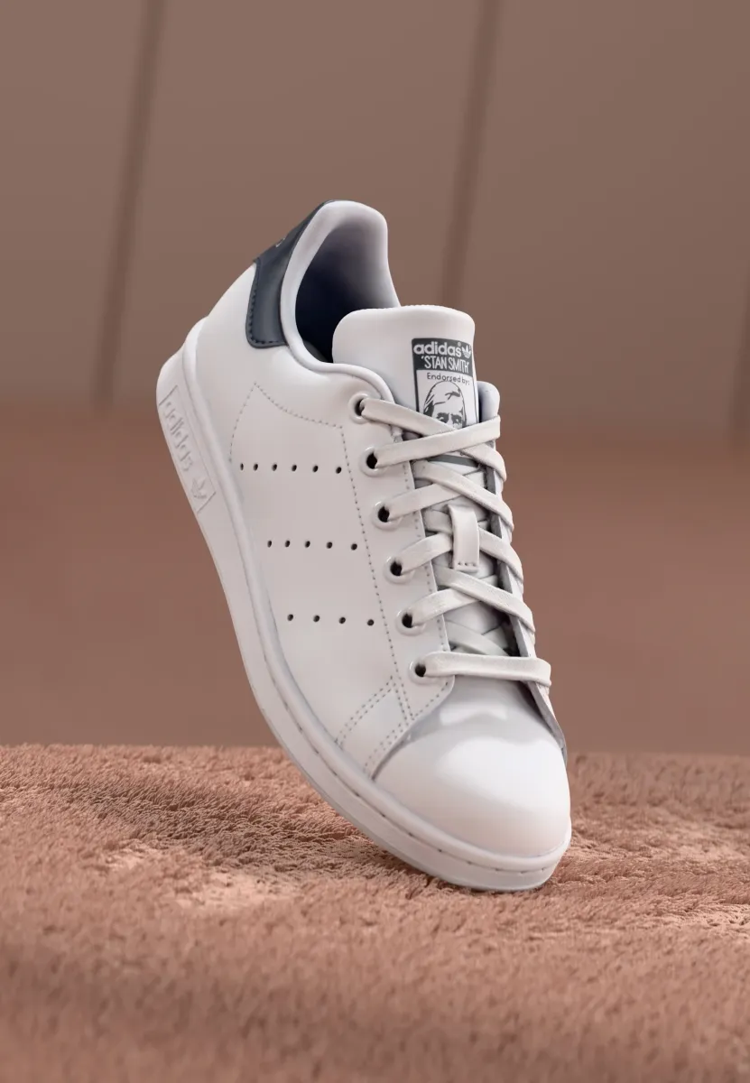 STAN SMITH UNISEX - Sneaker low - core white/dark blue