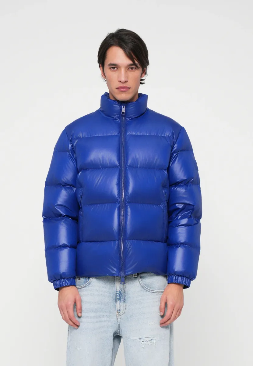 STAND PUFFER - Daunenjacke - wedge blue