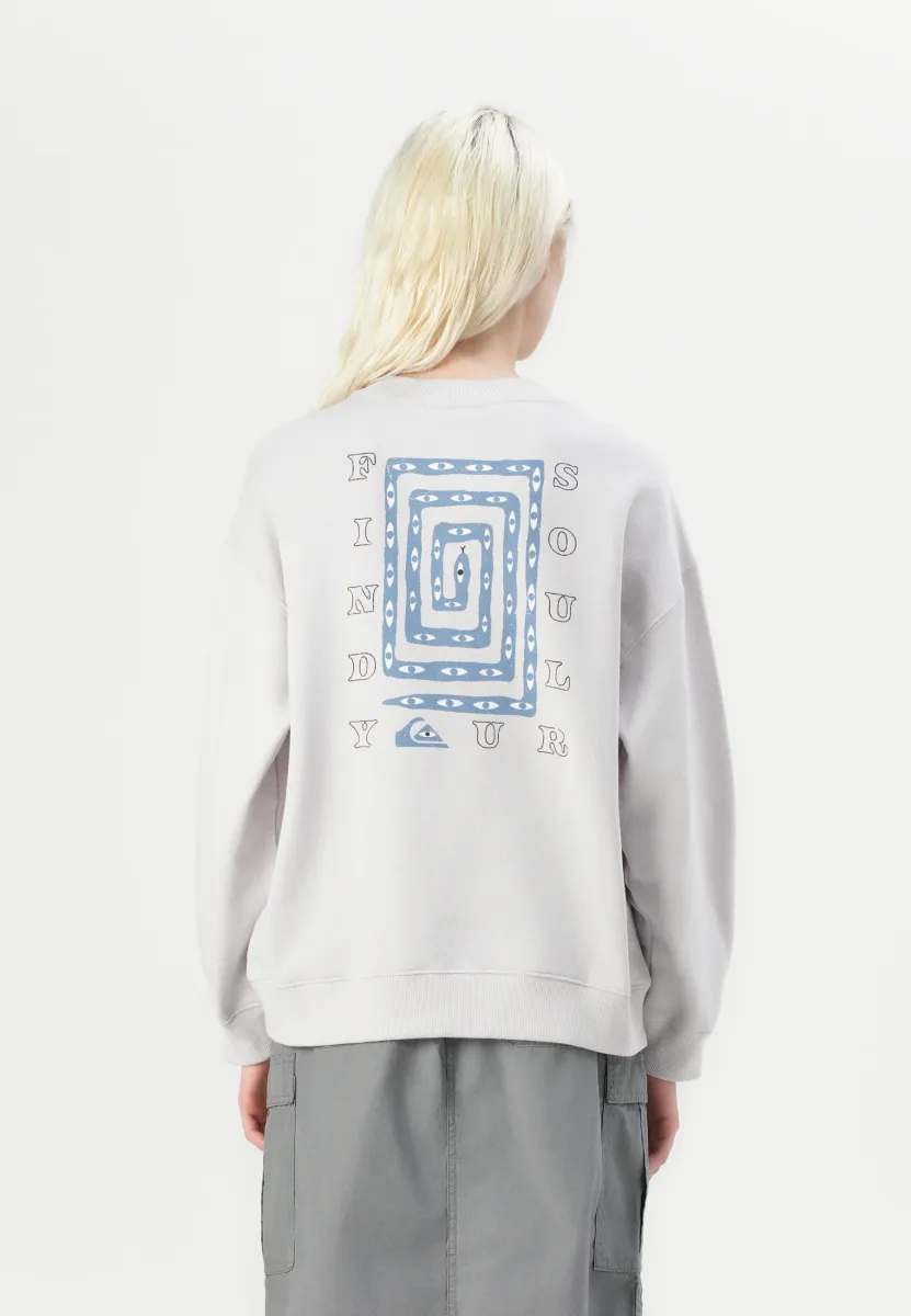 STANDARD CREW - Sweatshirt - lilac marble