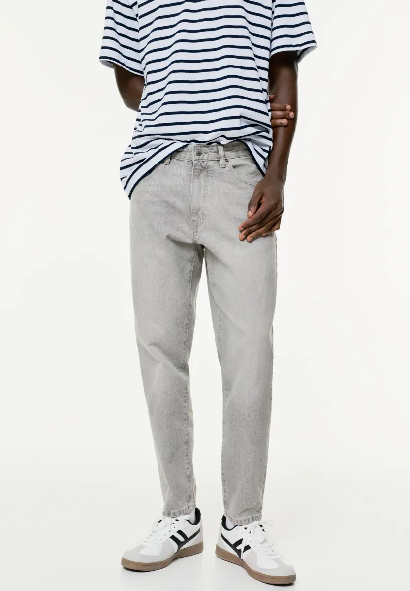 STANDARD - Jeans Tapered Fit - light grey