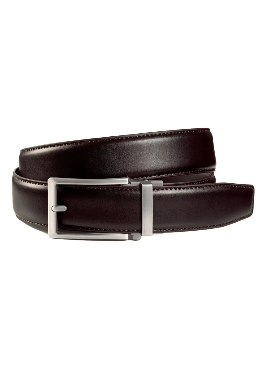 STANFORD AUTOMATIKSCHLIESSE STUFENLOS - Gürtel - brown uni