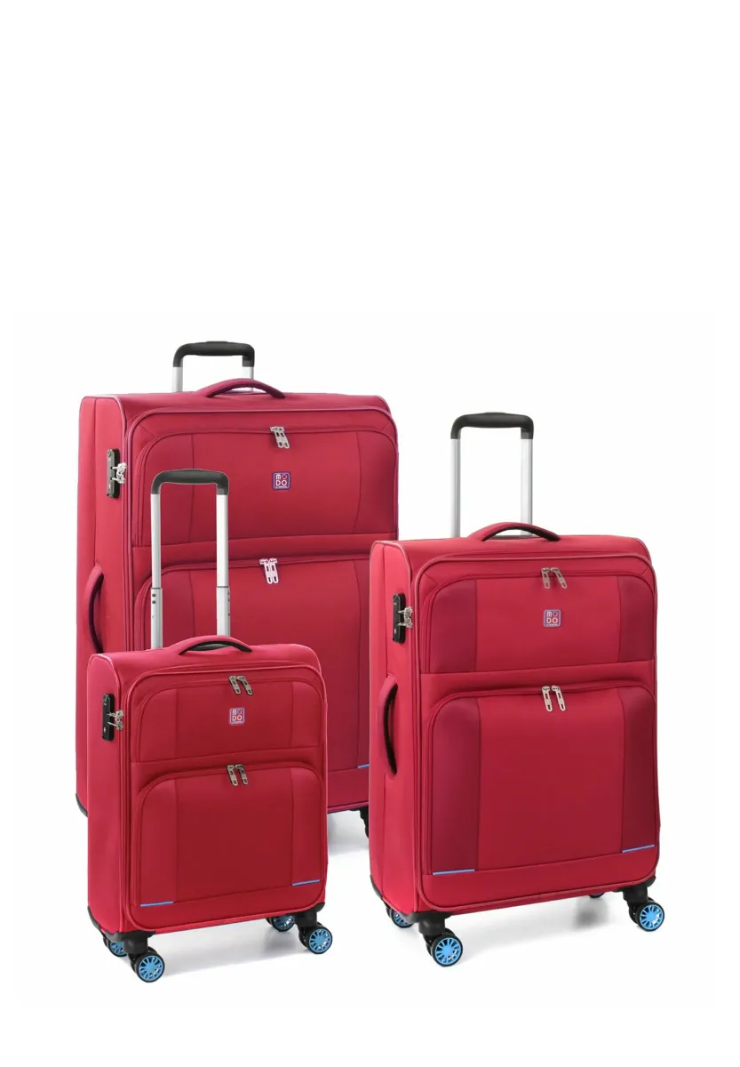 STAR 4 ROLLEN 3-TEILIG - Trolley - red