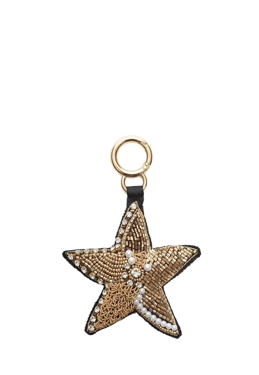 STAR CHARM - Schlüsselanhänger - gold-coloured