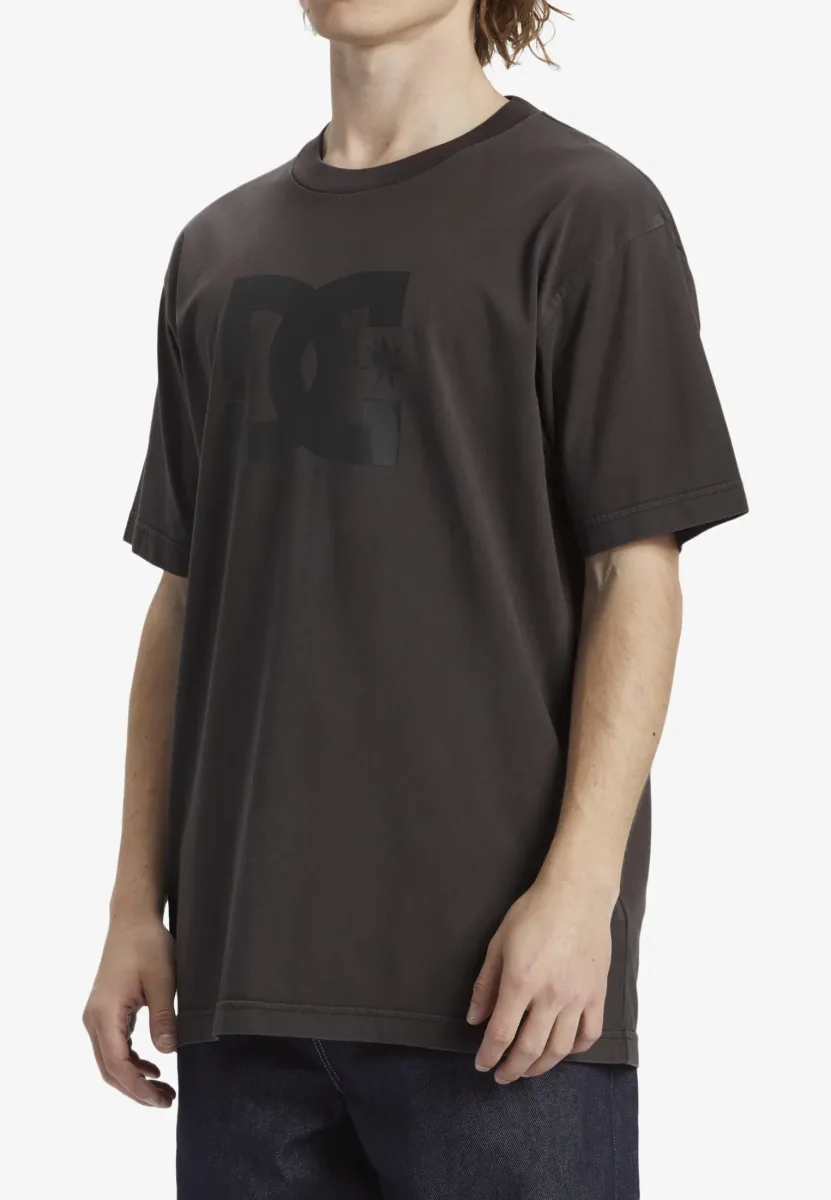 STAR PIGMENT DYE - T-Shirt print - black enzyme wash
