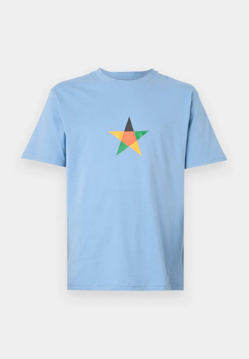 STAR REGULAR UNISEX - T-Shirt print - sky blue