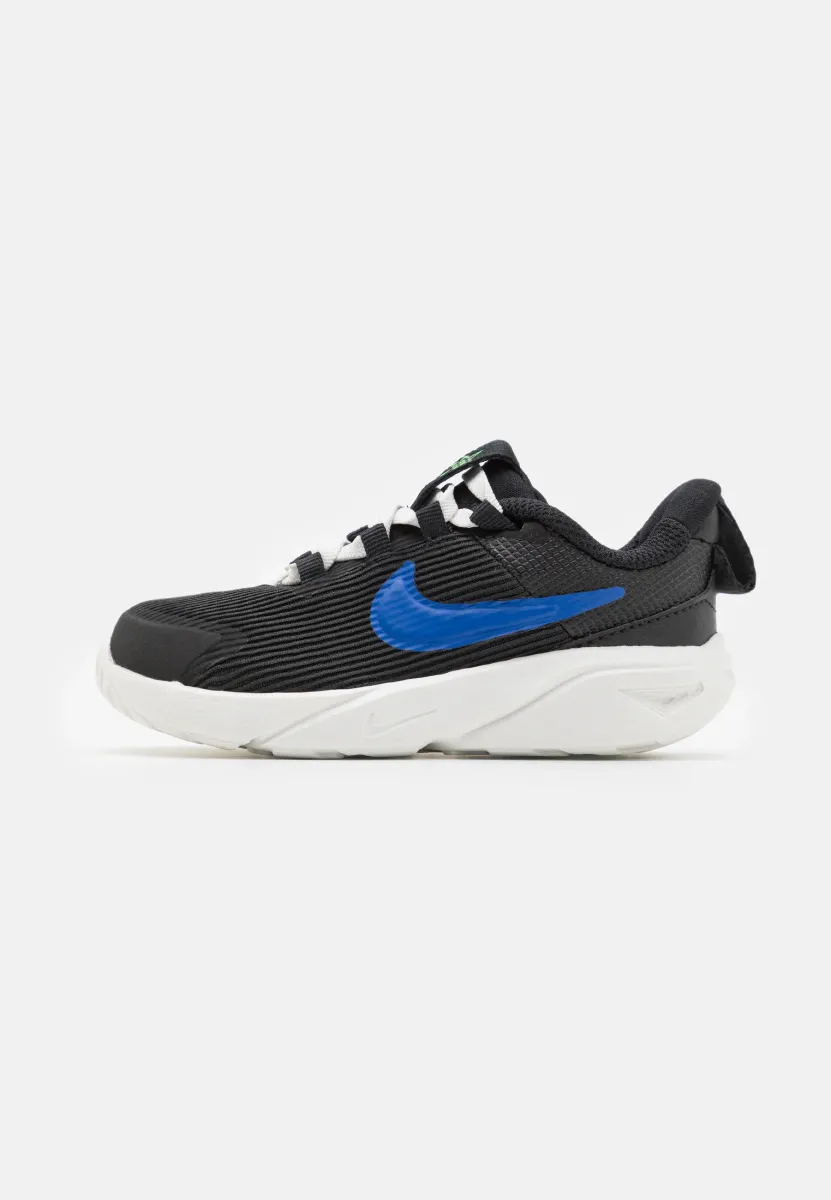 STAR RUNNER 4 - Laufschuh Straße - black/racer blue/summit white/green strike