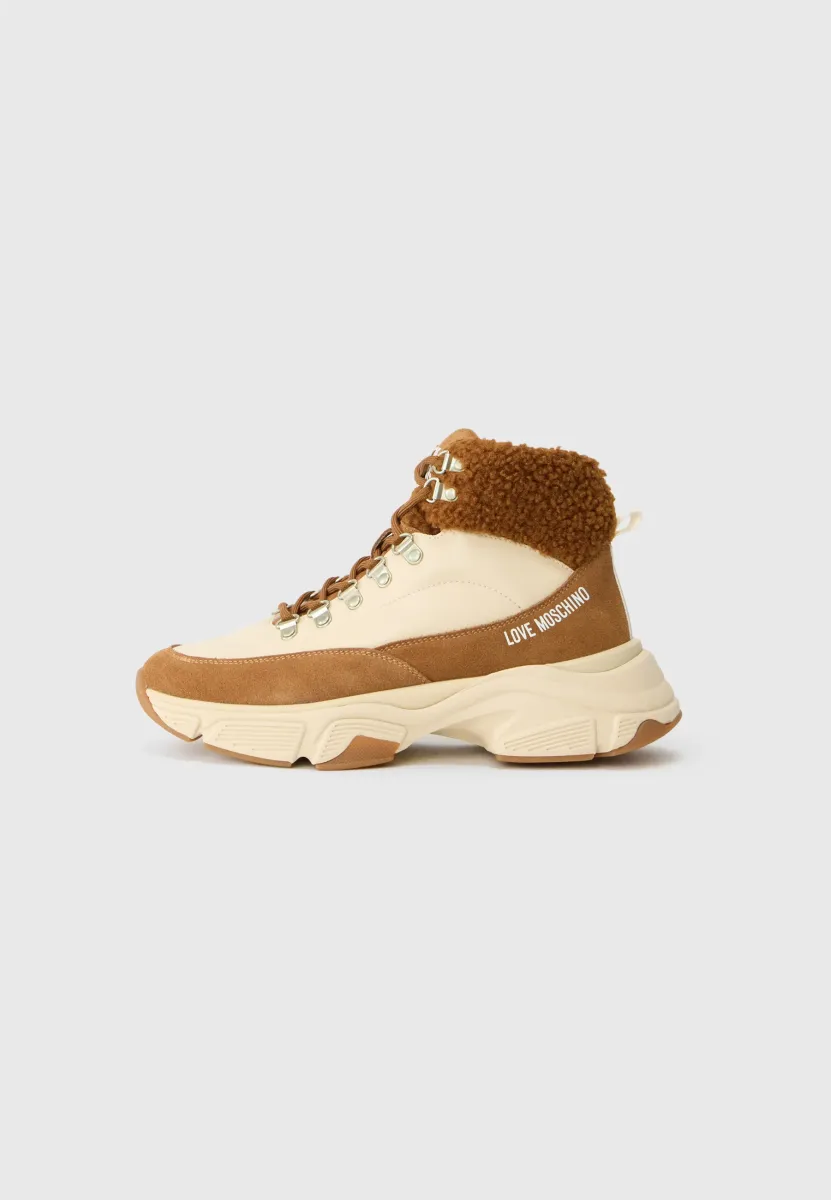 STARDUST - Sneaker high - beige/cognac