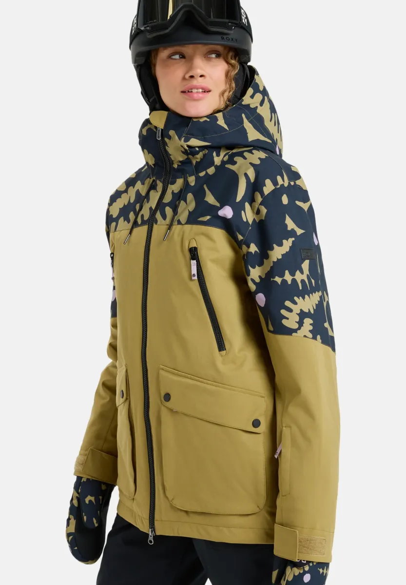 STATED  - Skijacke - fennel seed big flower