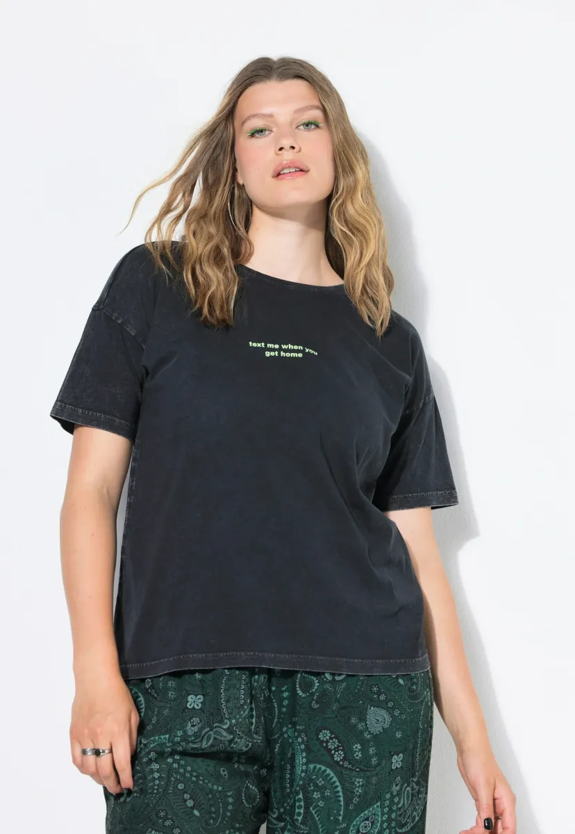 STATEMENT VINTAGE LOOK - T-Shirt print - anthracite