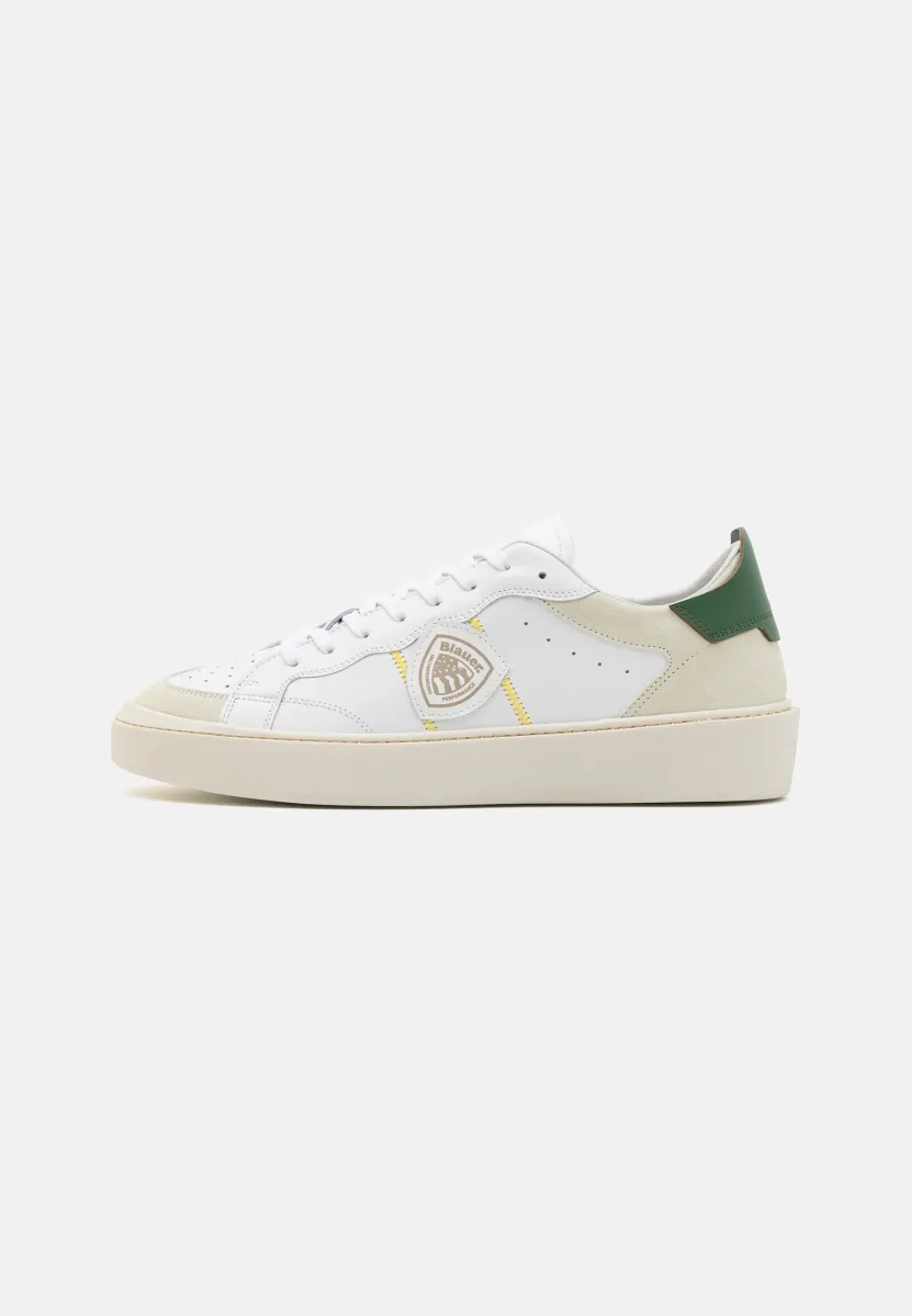 STATEN - Sneaker low - white/green