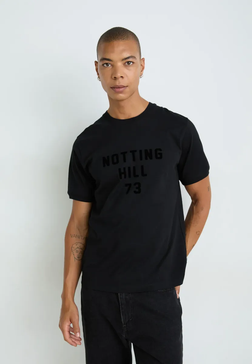 STEFAN TEE - T-Shirt print - black