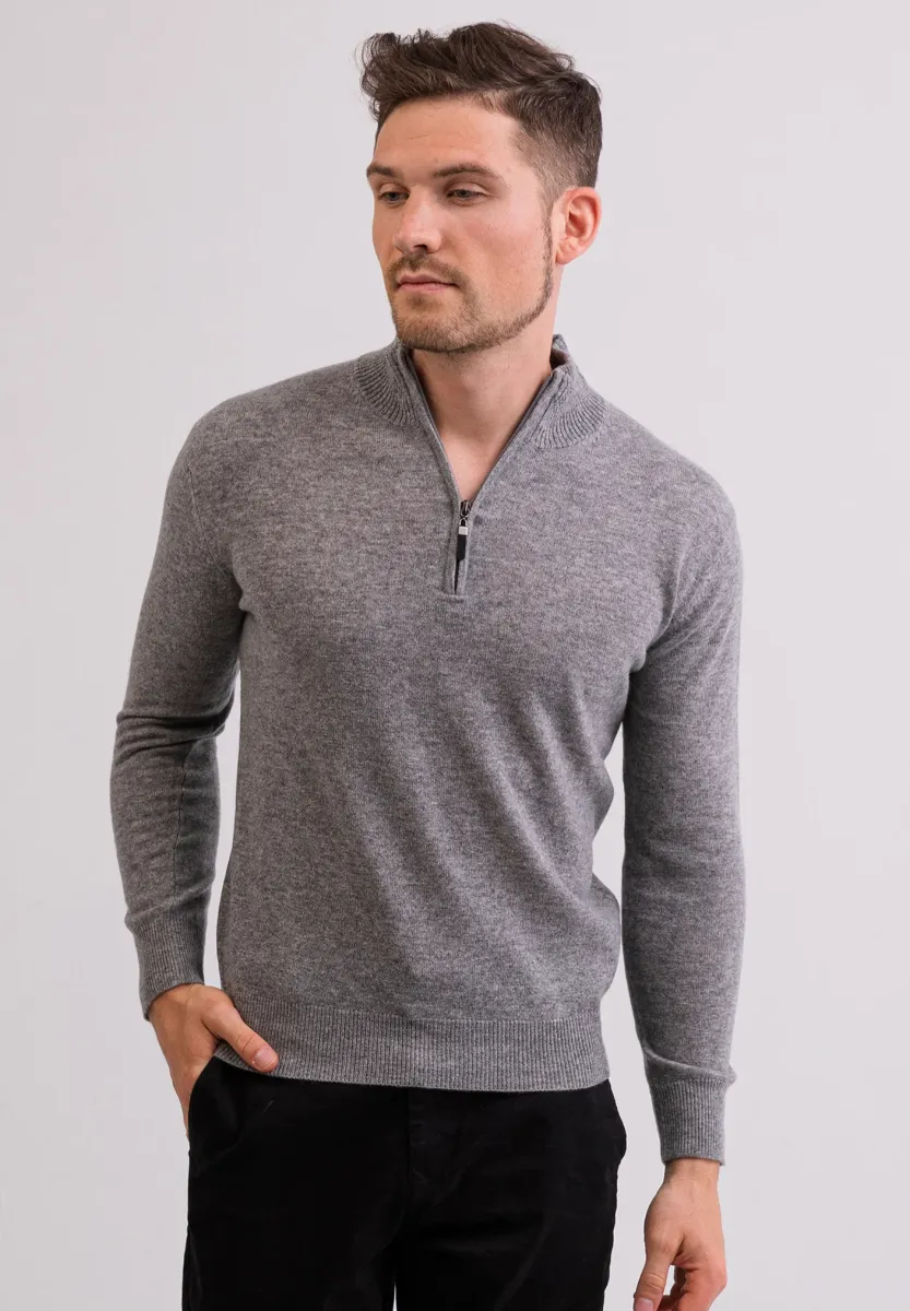 STEHKRAGEN  - Strickjacke - grau