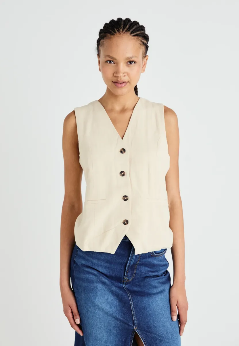 STELLA - Anzugweste - light beige
