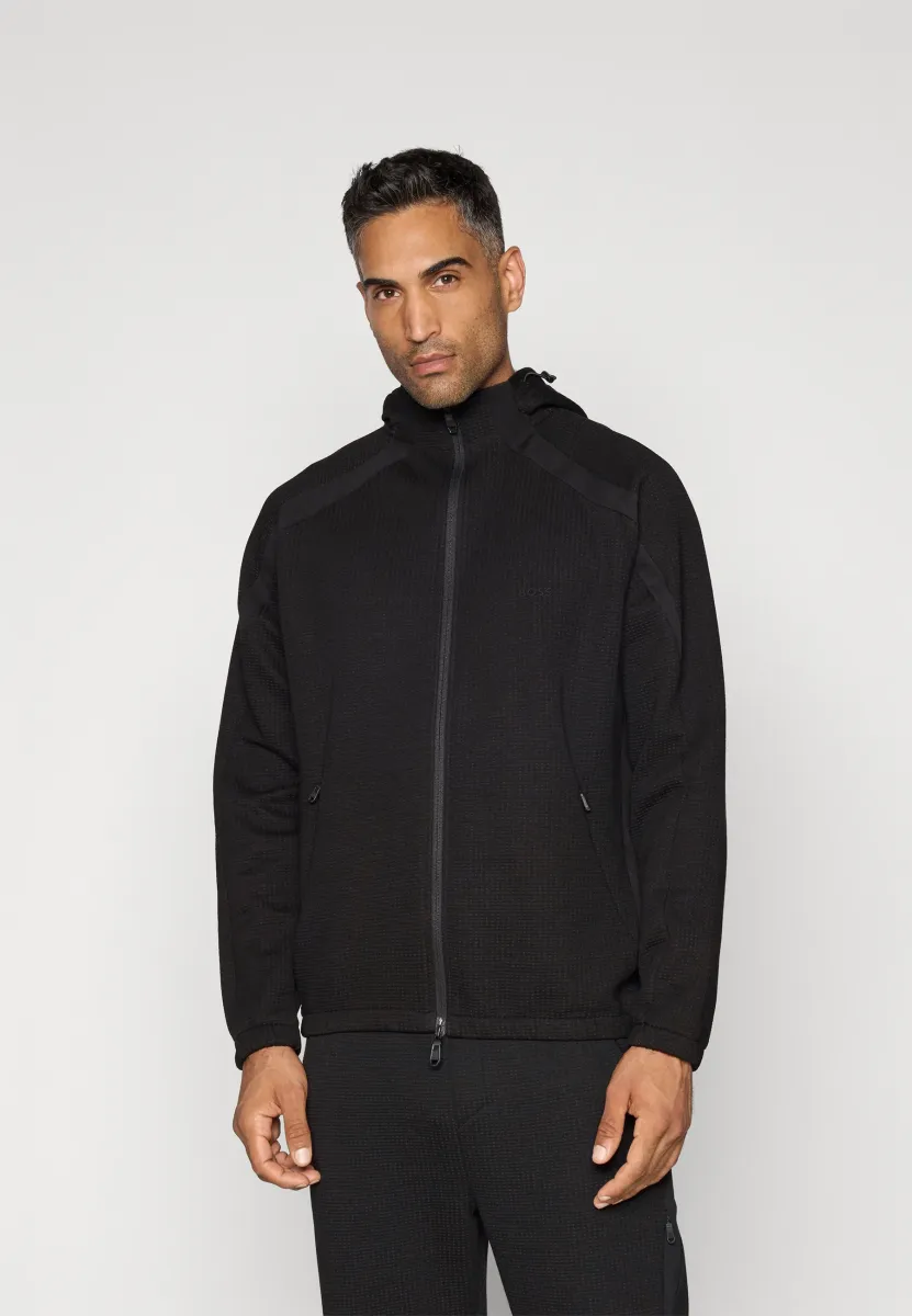 STELLAN - Sweatjacke - black
