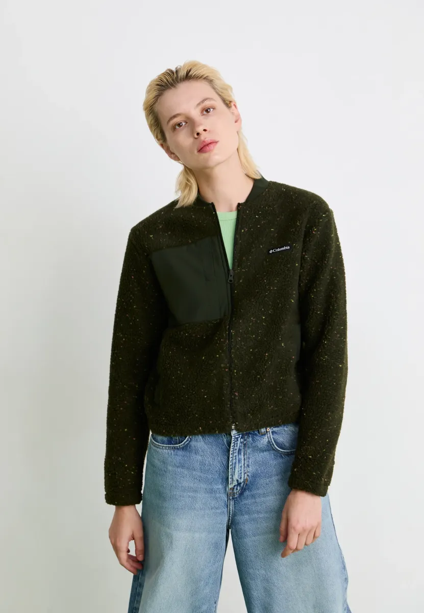 STELLAR PATH™ FULL ZIP BOMBER - Fleecejacke - greenscape