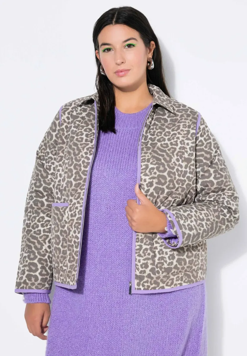 STEPP LEO PASPEL KRAGEN - Übergangsjacke - pale champagne