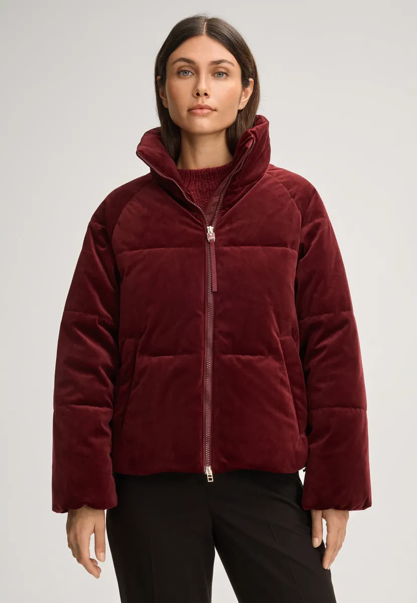 STEPPJACKE OANA - Winterjacke - bordeauxrot