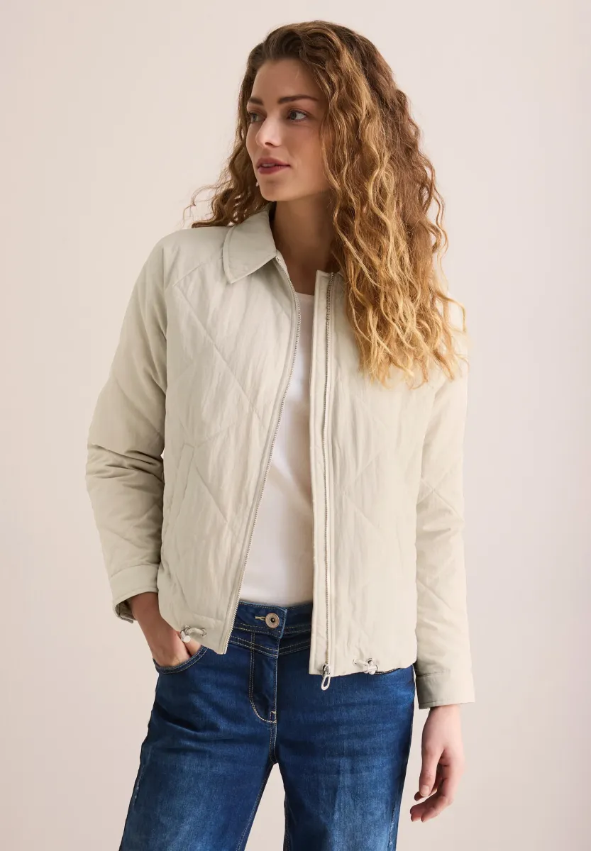 STEPPMUSTER - Übergangsjacke - beige